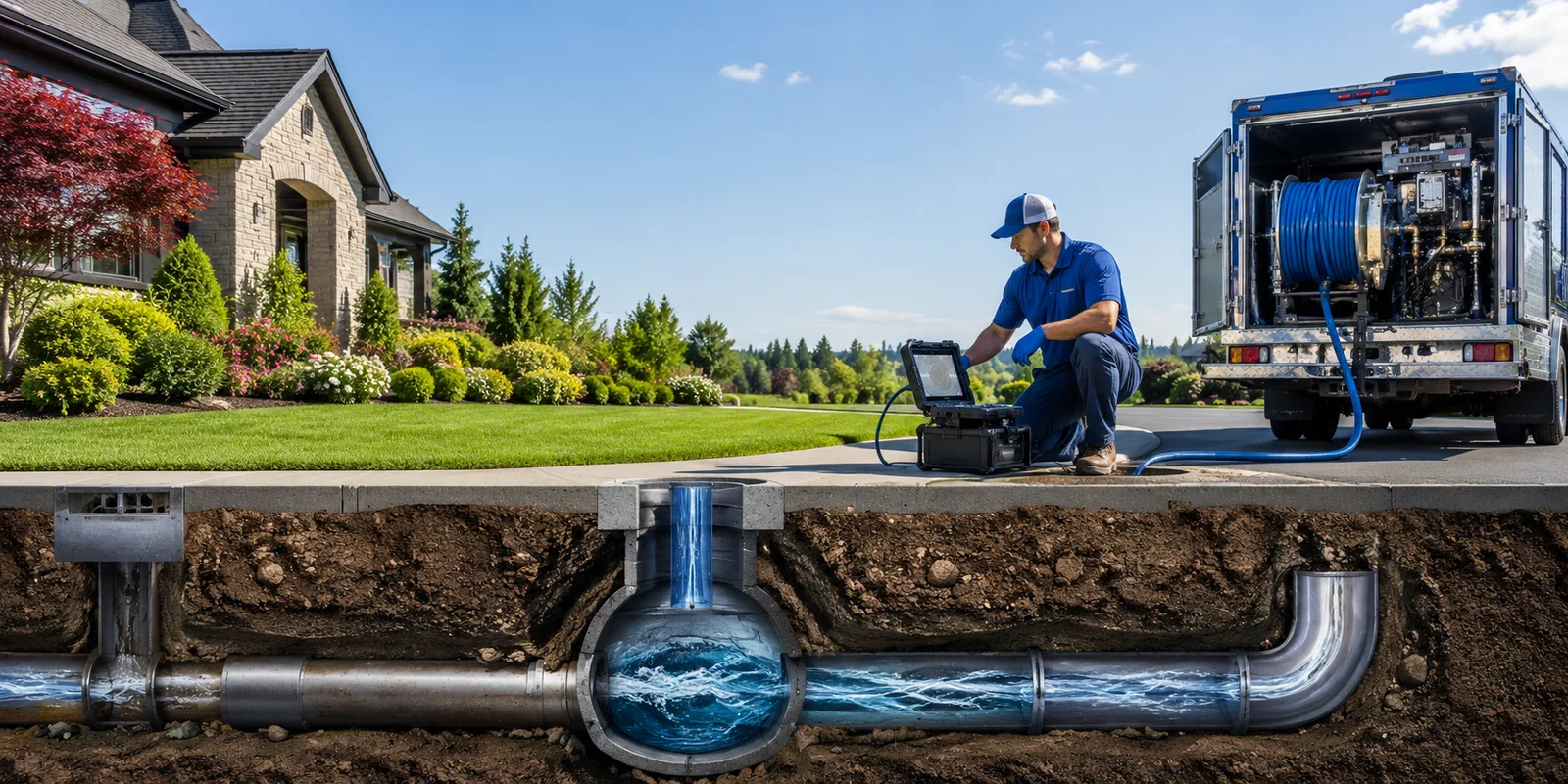Drainage restoration information for Welsh, LA